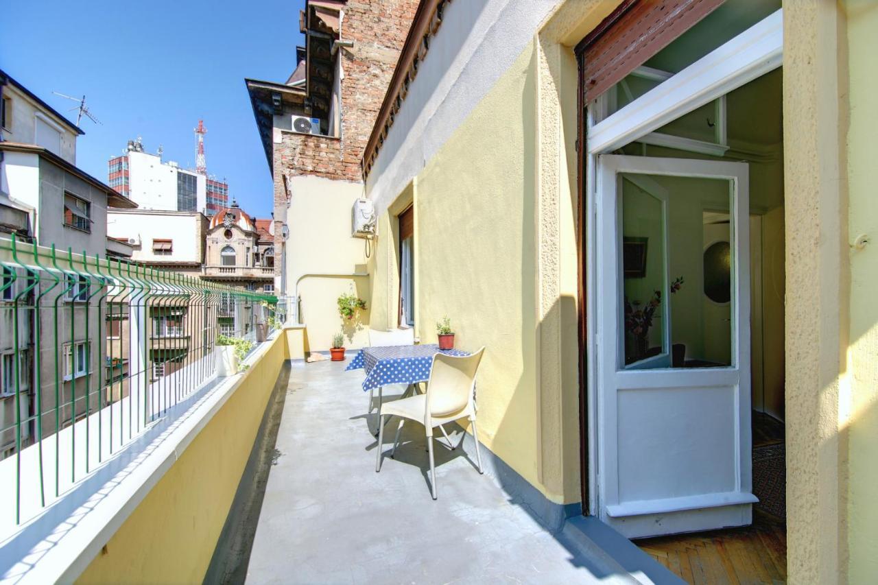 Centrala_24 Appartement Belgrado Buitenkant foto